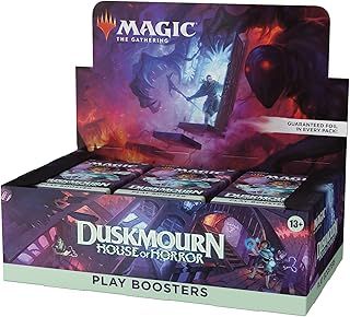 Magic: The Gathering Duskmourn: House of Horror Play Booster Box - 36 Packs (504 Magic Cards)