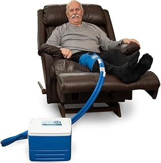 Polar Active Ice 3.0 Cold Therapy Ice Machine System with Programmable Timer, Knee and Joint Compression Pad, Lightweight 9 Quart Cooler, Quiet Pump, Strong Cryotherapy Pain Relief Treatment