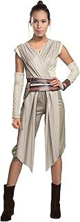 Rubie's Official Star Wars Deluxe Rey Ladies Costume, Adult Fancy Dress
