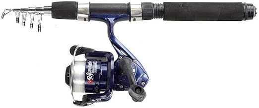 NGT Namazu Mini Travel Telescopic Rod and Reel Combo - Green, One Size