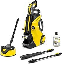 Kärcher K 5 Power Control Home Pressure Washer, Pressure: max. 145 bar, Flow Rate: 500 l/h, Area: 40 m²/h, Water Filter, Weight: 13 kg, high-Pressure Gun, Dirt Blaster, Spray Lance, Home Kit