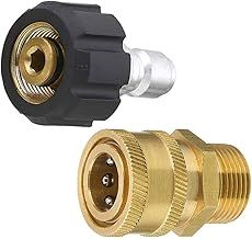 NC NC Pressure Washer Couplers,M22-14 Pressure Washer Adapter Set,3/8 Quick Connect Swivel Accessories Adaptors,Washer Adapter Kit Universal Quick Connect Set