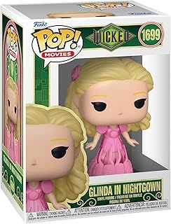 Funko Pop! Movies: Wicked - Glinda in Nightgown - Collectable Vinyl Figure - Gift Idea - Official Merchandise - Toys for Kids & Adults - Movies Fans - Model Figure for Collectors and Display