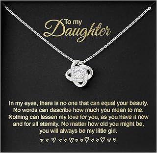 Sentimental Necklace Gift from Mum and Dad to Daughter