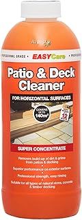EASYCare 1L Patio & Deck Cleaner. Acid-Free Cleaner For Outdoor Surface Cleaner Including Patio, Path, Driveway, Decking, Concrete And More. Fast Acting And Easy To Use Strong Patio Cleaner
