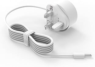 15W Charger Fit for Google Home Hub, Nest Mini, Nest WiFi Router 2nd Gen Smart Speaker Wall Charger Power Cable