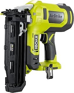 Ryobi R16GN18-0 18V ONE Plus Cordless 16 Gauge Nailer Bare Tool, One Size, Hyper Green