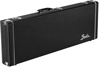 Fender Classic Series Electric Guitar Wood Case, Stratocaster/Telecaster, Black