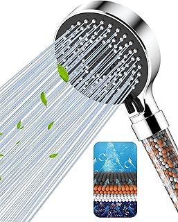 Magichome Shower Head, Upgraded Filter Shower Head High Pressure 5 Modes, Universal Hard Water Filter Showerhead with Extra Replaceable Accessories