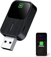 Aieloar Wireless CarPlay Adapter UK for iPhone,Wireless Carplay Dongle adaptor with Fast Connection-Small Size
