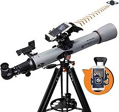 Celestron 22450 StarSense Explorer LT 70AZ Refractor Telescope, 32 Inch Tube Length, f/10 Focal Ratio, Silver/Black