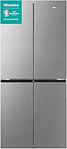 Hisense RQ563N4SI2 Total No Frost American Fridge Freezer - Stainless Steel