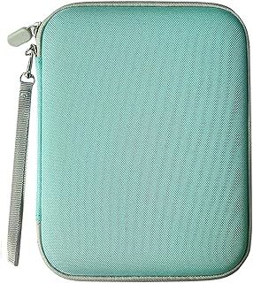 Koomduk Card Case Card Holder Compatible with Yoto Card 80 Pockets Card Binder Box with Zipper Folder for 2.3 * 3.4 inch Mini Audiobook Cards (Green)