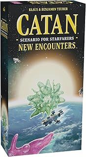 CATAN Studio | Catan Starfarers: New Encounters Expansion | Board Game | Ages 14+ | 3-4 Players | 120 Minutes Playing Time