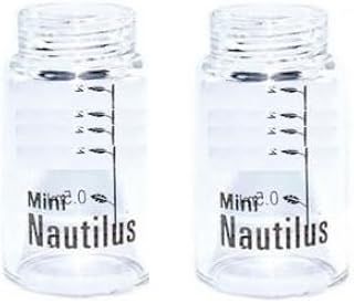 (2-Pack) Replacement Glass Compatible with Aspire Nautilus Mini Vape Tank