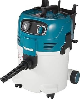 Makita VC3012M 240 V M Class Dust Extractor with Power Take-Off, 30 L Blue/Black