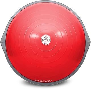 BOSU Pro Multi Functional Home Gym Full Body Balance Strength Trainer Ball Equipment with Guided Workouts and Pump