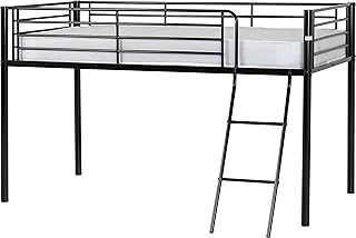 Seconique Kora 3' Single Mid Sleeper Bed in Black