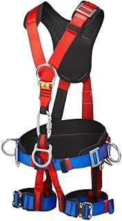 Portwest Portwest 4 Point Comfort Plus Harness, Size: One Size, Colour: Red, FP19RER