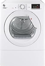 Hoover HLEV10DG 10kg Vented Tumble Dryer, White, Digital Display