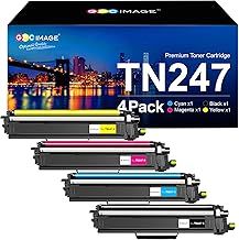 GPC Image Toner Cartridges Replacement for Brother TN247 TN243 Compatible with L3210CW L3230CDW L3270CDW L3710CW L3730CDN L3750CDW L3770CDW L3510CDW L3517CDW L3550CDW(Black Cyan Magenta Yellow,4-Pack)