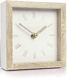 Thomas Kent Nordic 5" Mantel Clock Tofu Colour Dial