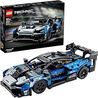 LEGO Technic McLaren Senna GTR 42123 Model Building Kit; A Great Gift for Kids, Teens and Adults Who Love Supercar Toys, Racing Cars and Collectible Display Vehicles (830 Pieces)