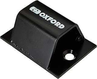 Oxford LK397 Brute Force Ground Anchor. Motorcycle Motorbike Bicycle Ebike Security/Wall Anchor, Black