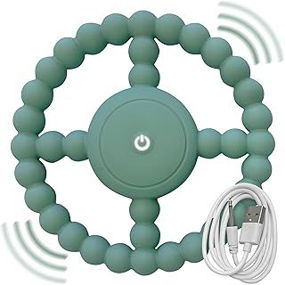 Vibrating Sensory Chew Toy - Dual Use: Chew Toys for Autistic Children & Baby Teething Toy - Infant Teething Toy & Chewy Toys for Autism & Special Needs
