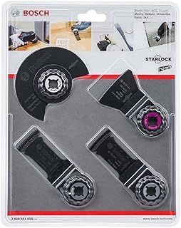 Bosch Professional 4-Piece Starlock Multitool Set for Floor and Installation (Accessories Multitool)