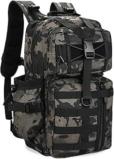 HUNTVP Tactical Backpack 30L, Military Backpack Mens Rucksack Molle Back Pack Travel Trekking Pack Tool Bag Army Backpacks for Men Women Sports Outdoor Camping Hiking Mountaineering