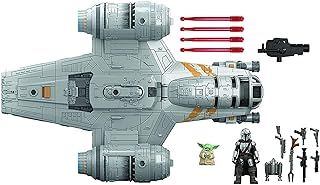 Star Wars Mission Fleet The Mandalorian The Child Razor Crest Outer Rim Run 6-cm-scale Action Figure and Vehicle Set