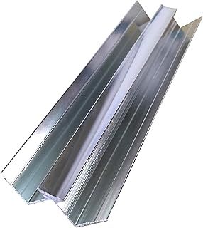 DBS Aluminium Internal Corner Trim for Shower Wall Panels Bathroom Cladding 10mm 2.4m