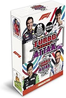 Topps Turbo Attax Formula 1 2024 - Mega Tin - Fast Track - contains 66 cards including 6 LE's and 4 Exclusive 'Fast Track' Cards!