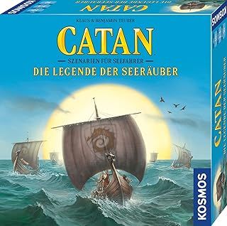 Kosmos 682972 CATAN - Szenarien für Seefahrer - Die Legende der Seeräuber, Erweiterung zur Erweiterung Seefahrer, Strategiespiel für 2-4 Personen ab 12 Jahre, Brettspiel Klassiker Siedler von Catan