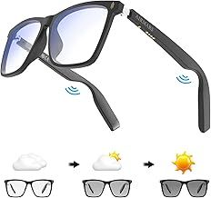 AIRMARS SG8 Smart Glasses for Men and Women, Bluetooth Sunglasses with Speaker and Microphone, Photochromic, Blue Light Filter & Polarized Lens, UV Protection, Bluetooth 5.4 Support Voice Assistant