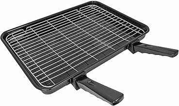 Large Vitreous Enamel Grill Pan - Universal for all makes and models of Oven Cooker (420mm x 320mm)