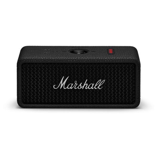 Marshall Emberton III Portable Bluetooth Speakers, Wireless, IP67 Rating Dust & Water Resistant, 32+ Hours Playtime, Quick Charge, Black & Silver