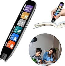 Gotrain Scan Reader Pen Online 142 Language Scan Reader Pen Translator for Dyslexia, Elderly, Kids, Students, Offline 10 Languages Scanning Translation, Supports Voice, Real Time Pen Reader Scanner
