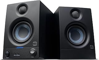 PreSonus Eris 3.5 Gen 2, Studio Monitor Speakers, Pair, 3.5 Inch, 2-Way, Powered Desktop Speakers For Multimedia, Gaming, Studio-Quality Music Production, 50W Power