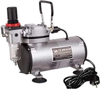 FD-18-2 Mini Airbrush Compressor, Oil-Free Mini-Compressor with Regulator, Filter and Manometer.