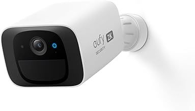eufy Security SoloCam C210 Security Camera Outdoor Wireless, 2K Resolution Home Security Camera, IP67 Weather Resistant, No Monthly Fee, 2.4 GHz Wi-Fi, HomeBase S380 (HomeBase 3) Compatible