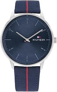 Tommy Hilfiger Analogue Quartz Watch for Men with Navy Blue Nylon Strap - 1791844