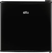 Table Top Mini Freezer 31 Litre Capacity Black Freestanding Small Freezer with Adjustable Feet, Removable Shelf & Reversible Door KTTFZ0E5B