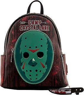 Loungefly Warner Brothers - Friday 13th - Jason - Wallet - Friday the 13th - Amazon Exclusive - Cute Collectable Purse - Gift Idea - Card Holder With Multiple Card Slots - Official Merchandise