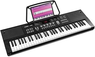 MAX KB15 Electric Keyboard for Kids - 61-Key Beginner Music Keyboard with Microphone, Portable Electronic Keyboard, Perfect Children’s Keyboard with 6 Months Online Lessons