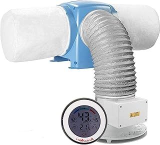 Nuaire Drimaster Dri-Eco-Heat HCS - Condensation Ventilation Loft Unit - With Hygrometer Bundle (Without Rf Control Functionality)