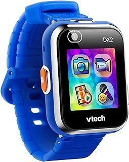 VTech Kidizoom Smart Watch DX2, Blue Watch for Kids with Games, Camera for Photos & Videos, Colour Screen, Photo Effects & More, for Infants aged 4, 5, 6, 7 + years