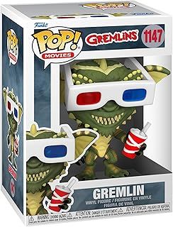 Funko Pop! Movies: Gremlins-Gremlin With 3D Glasses - Collectable Vinyl Figure - Gift Idea - Official Merchandise - Toys for Kids & Adults - Movies Fans - Model Figure for Collectors and Display
