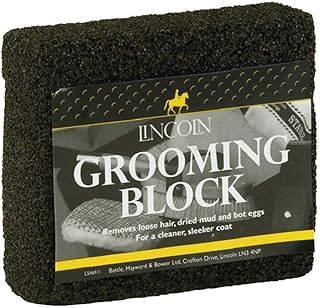 Lincoln block Horse Grooming Block - black, one size